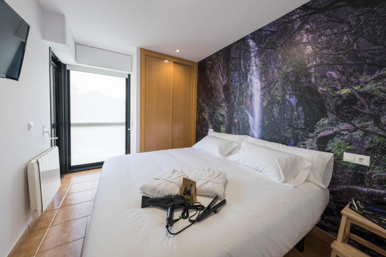 Apartamento Garden Fisterra - Jacuzzi, Jardín Privado y Vista Mar Exterior foto