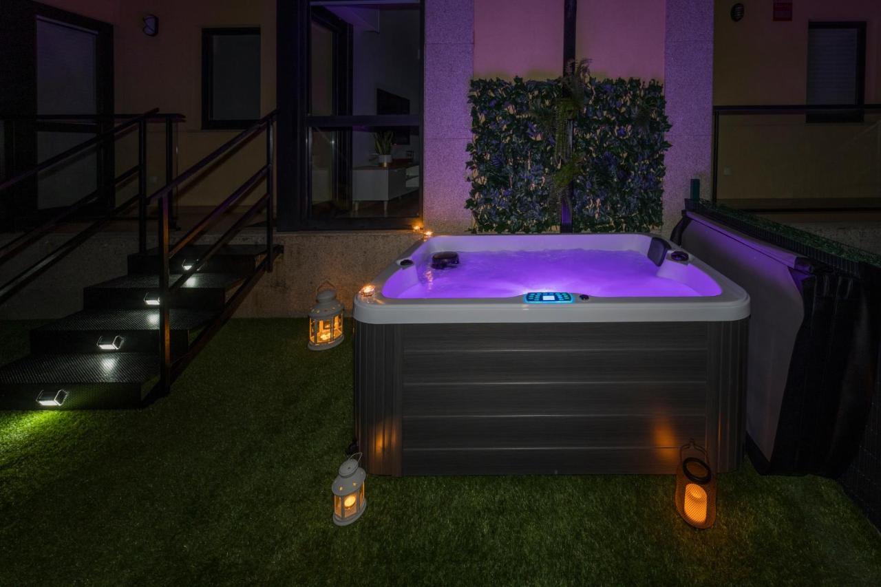 Apartamento Garden Fisterra - Jacuzzi, Jardín Privado y Vista Mar Exterior foto