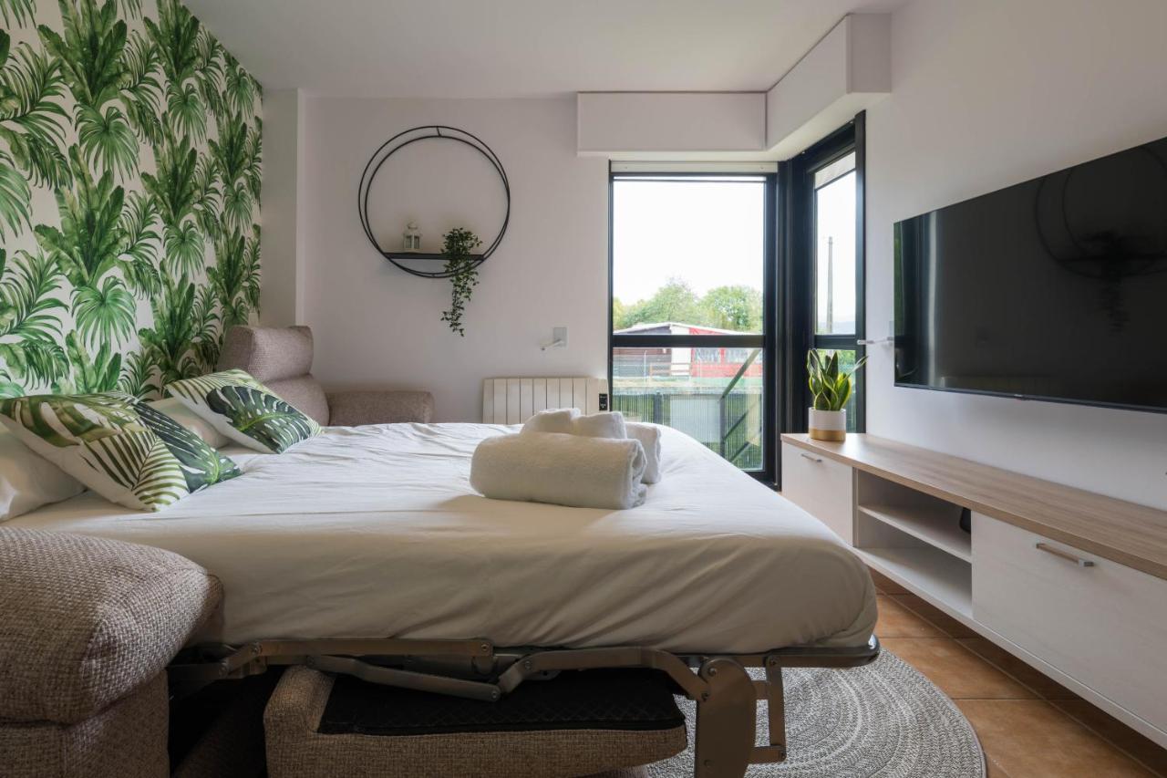 Apartamento Garden Fisterra - Jacuzzi, Jardín Privado y Vista Mar Exterior foto