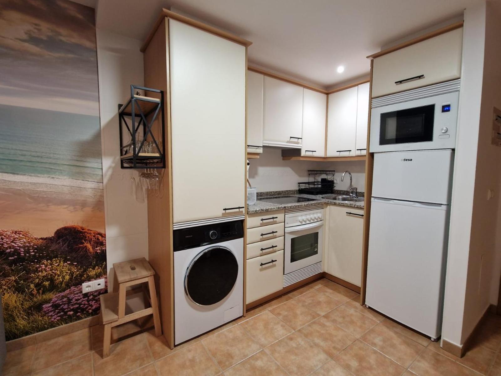 Apartamento Garden Fisterra - Jacuzzi, Jardín Privado y Vista Mar Exterior foto
